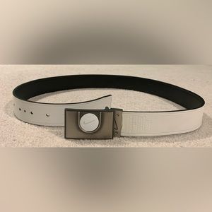 Mens nike reversible golf belt